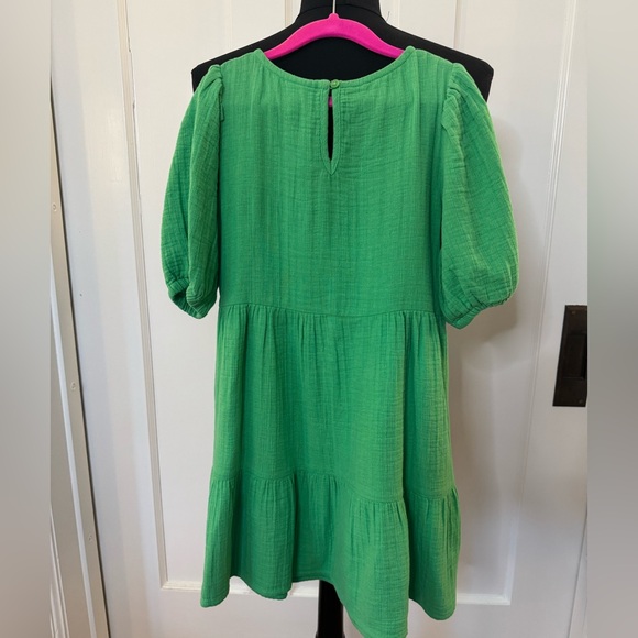 Cat & Jack girls Green Dress Size M (8) - Picture 4 of 6